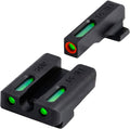 Truglo TFX PRO Handgun Sight, Glowing Shock Proof Tritium and Fiber Optic Night Sight for Handguns, Compact, Durable, and Snag Free Sight