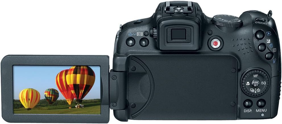 Canon PowerShot SX1IS 10 MP CMOS Digital Camera with 20x Wide Angle Optical Image Stabilized Zoom and 2.8-inch LCD