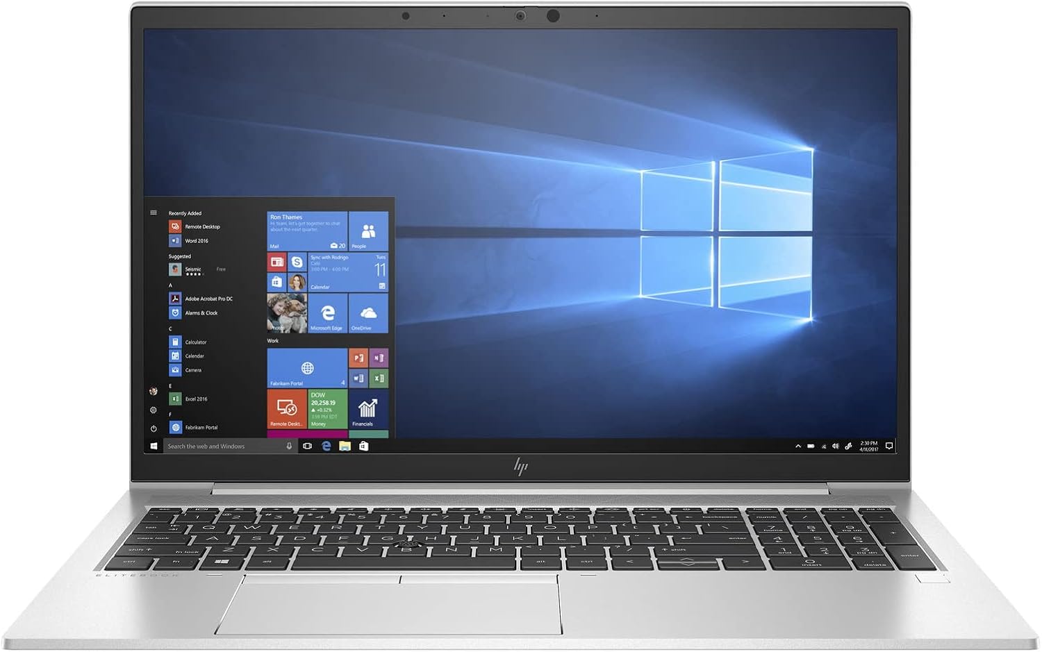 HP EliteBook 850 G7 15.6' FHD, Core i7-10510U 1.8GHz, 16GB RAM, 512GB M.2-NVMe, Windows 11 Pro 64Bit, CAM (Renewed)