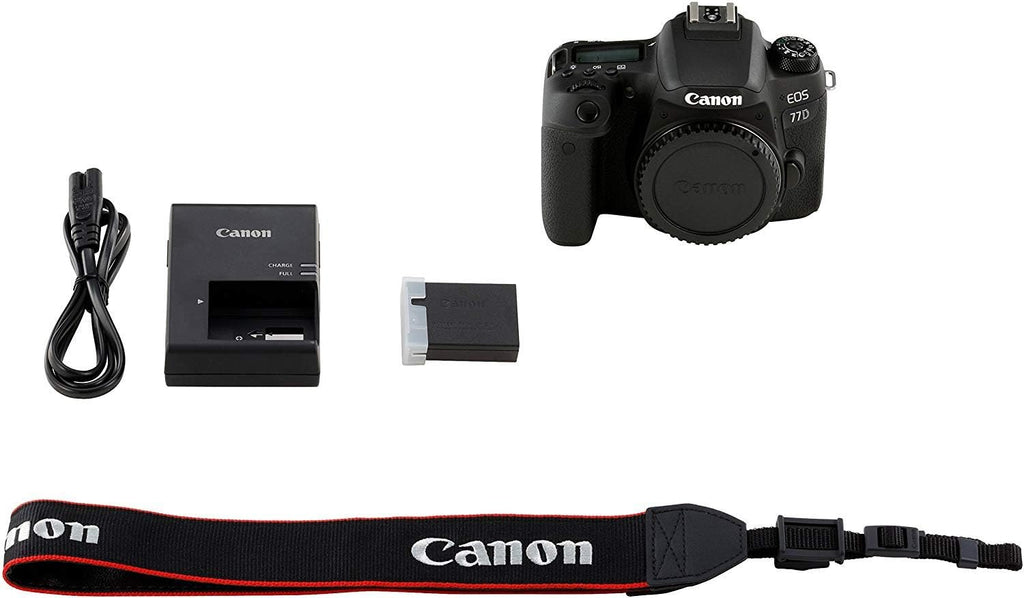 Canon EOS 77D Digital Camera Body (Renewed)
