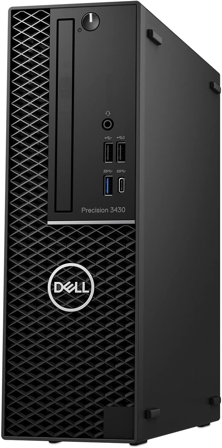 Dell Precision 3430-SFF, Core i5-8500 3.0GHz, 16GB RAM, 256GB Solid State Drive, Windows 10 Pro 64Bit, (Renewed)