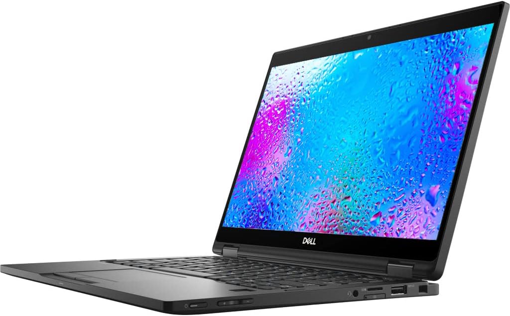 Dell Latitude 7390 2-in-1 Touchscreen Laptop, i7 8650U 1.9Ghz, 16GB RAM, 1TB NVMe SSD, Thunderbolt 3, 1080p Full HD, Webcam, Windows 10 Pro (Renewed)