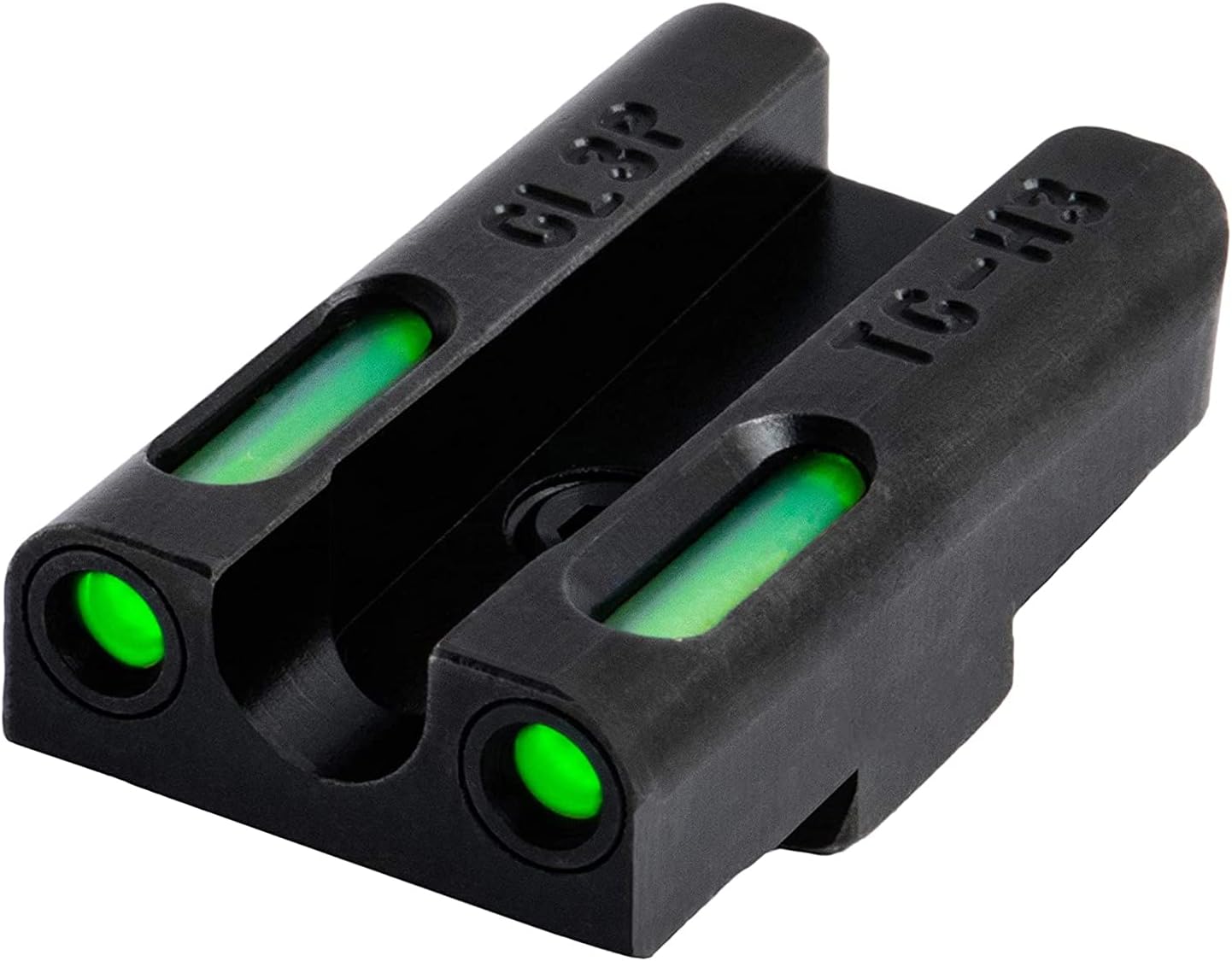 Truglo TFX PRO Handgun Sight, Glowing Shock Proof Tritium and Fiber Optic Night Sight for Handguns, Compact, Durable, and Snag Free Sight