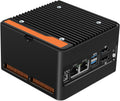 StoneStorm 4-Bay NAS Mini PC Dual 2.5GbE i226-v LAN Ports, N355 with DDR5 MAX 48GB, 4 M.2 NVMe 2280, Dual 4K Display, 2 USB3.2 10Gbps for Micro Firewall Router/Pocket Computer (Barebone)