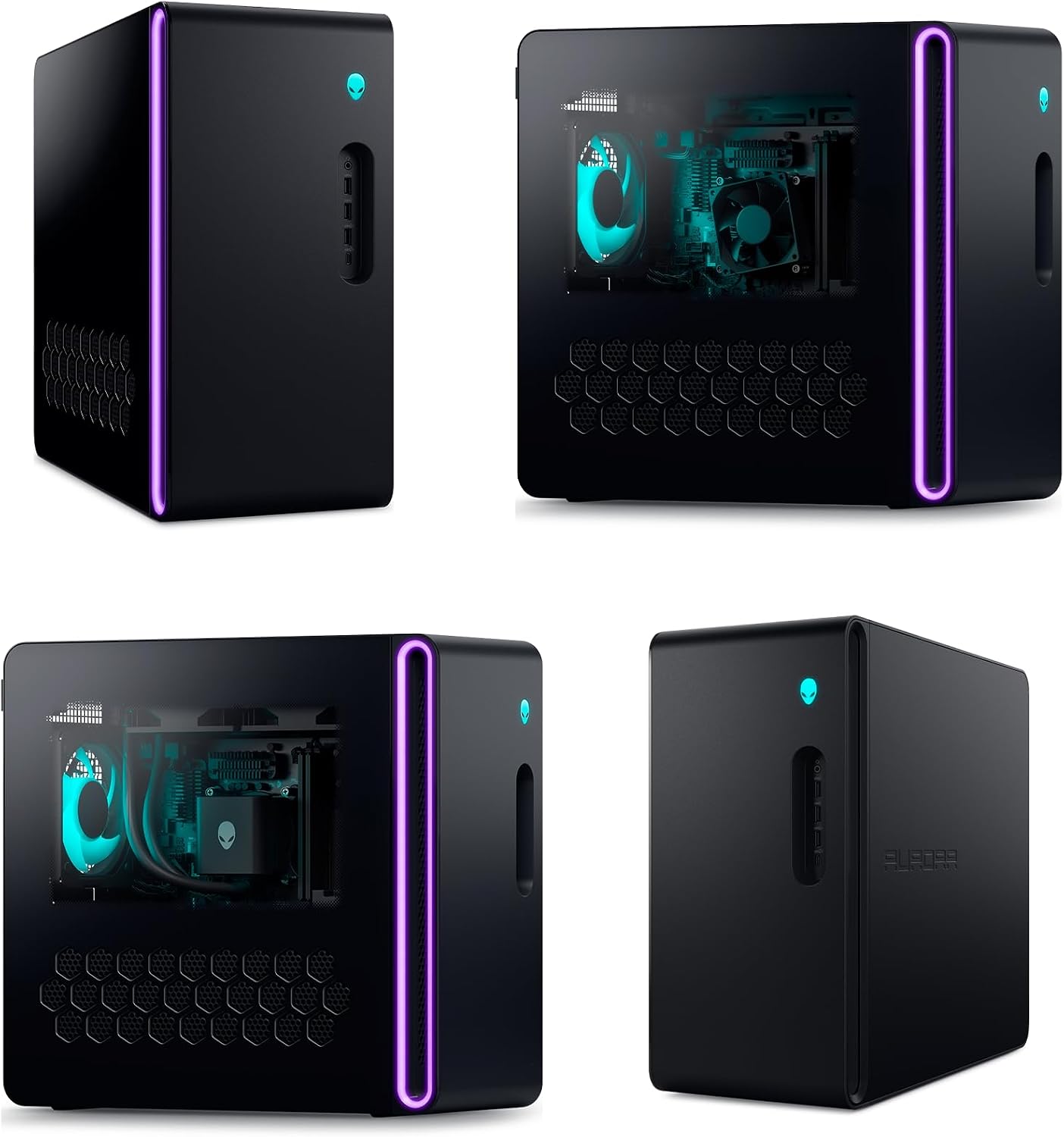 Dell Alienware Aurora R16 Gaming Desktop PC - NVIDIA RTX 5080 16GB GDDR7 - Intel Core Ultra 9 Processor 285K - AlienFX Liquid Cooling - Win 11 Pro, Office Pro(32 GB DDR5 | 2 TB SSD+2TB HDD)