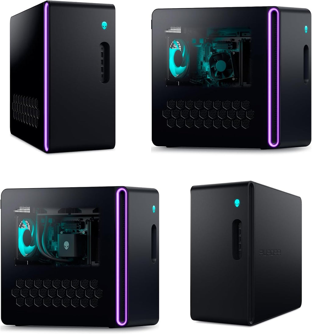 Dell Alienware Aurora R16 Gaming Desktop PC - NVIDIA RTX 5080 16GB GDDR7 - Intel Core Ultra 9 Processor 285K - AlienFX Liquid Cooling - Win 11 Pro, Office Pro(64 GB DDR5 | 2 TB SSD+2TB HDD)