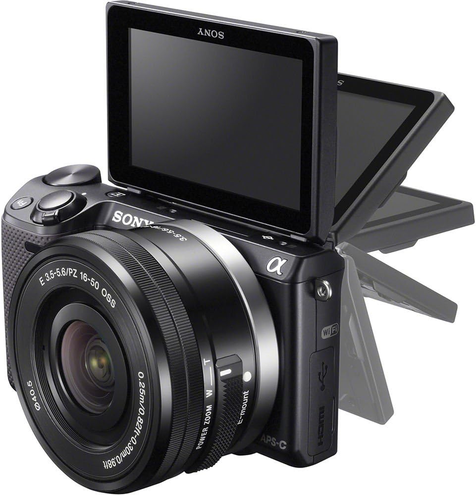 Sony NEX-5TL Mirrorless Digital Camera with 16-50mm Power Zoom Lens