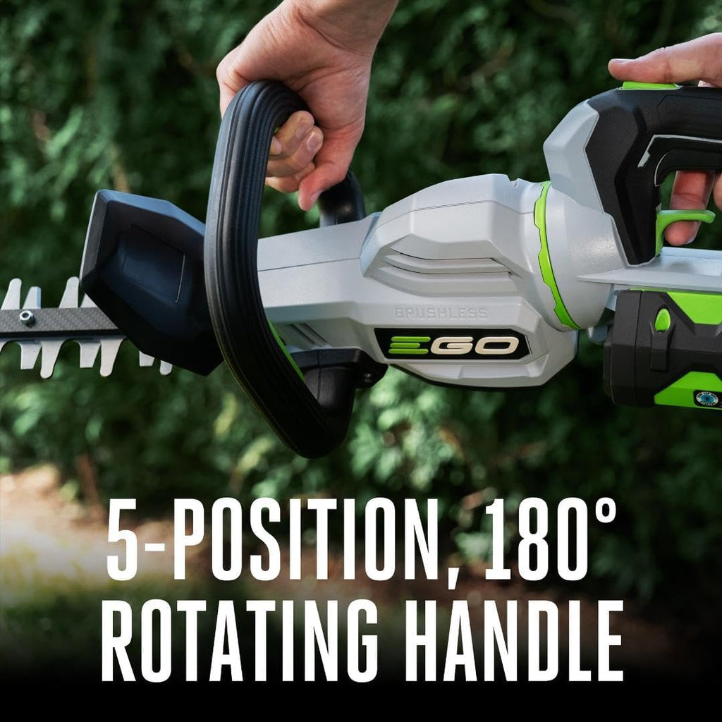 EGO Power+ Hedge Trimmer Cordless, Electric Hedge Trimmer 26', Includes 56V 2.5Ah Battery and Charger - HT2601