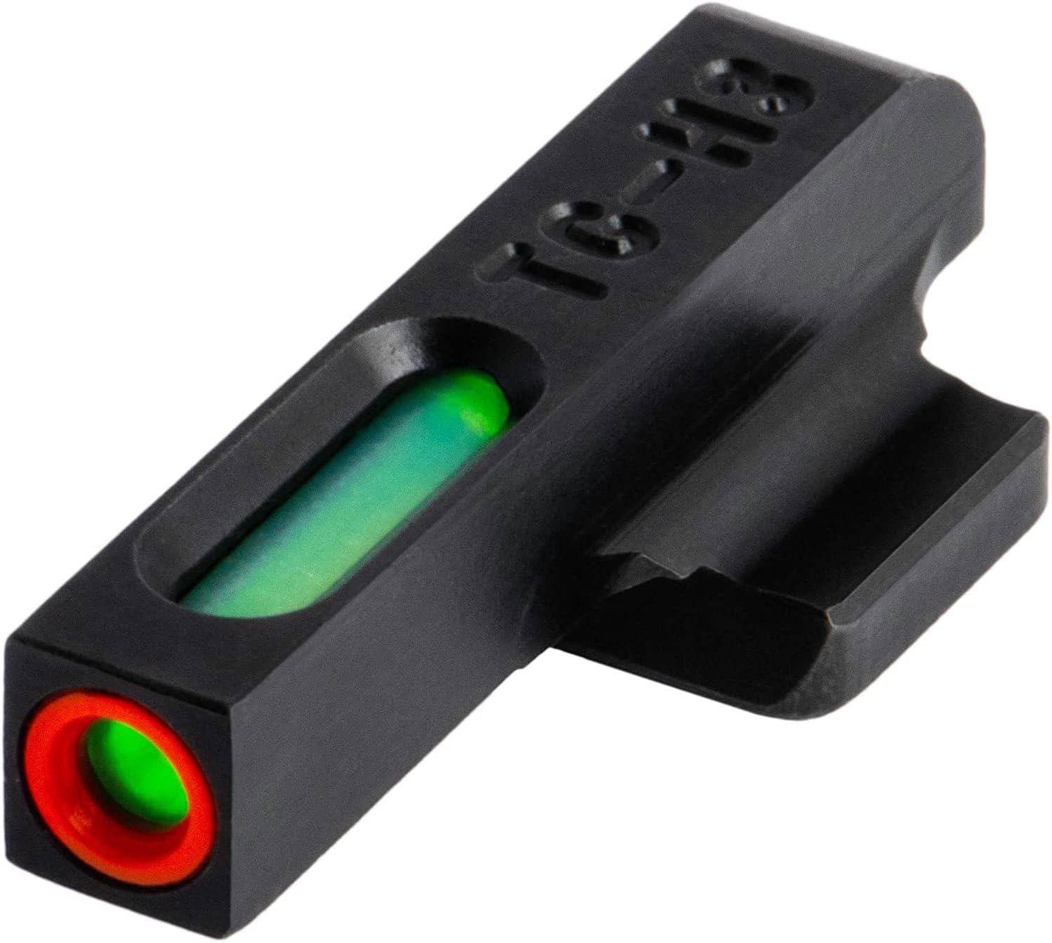 Truglo TFX PRO Handgun Sight, Glowing Shock Proof Tritium and Fiber Optic Night Sight for Handguns, Compact, Durable, and Snag Free Sight