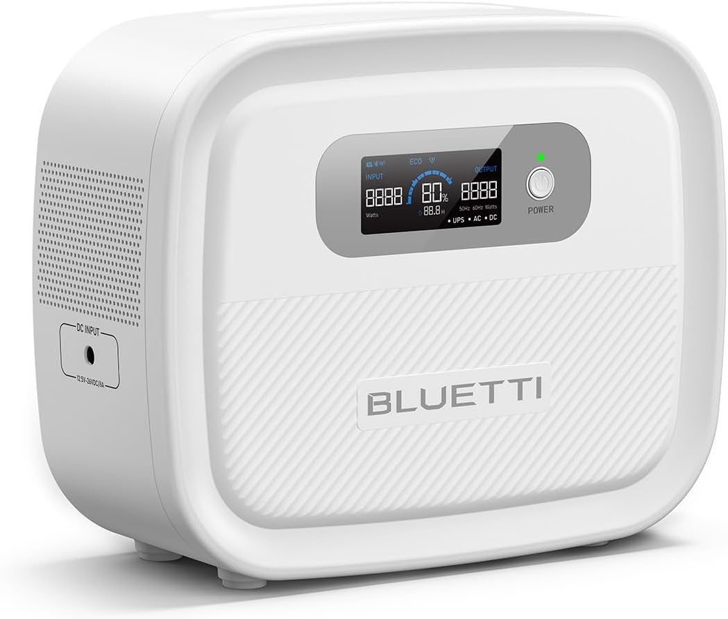BLUETTI CPAP Backup Battery X60 Powerful 614Wh Power Supply with Comprehensive Cable Set for ResMed S9, AirSense 10, AirCurve 10, Perfect for Camping & Hurricane Preparedness