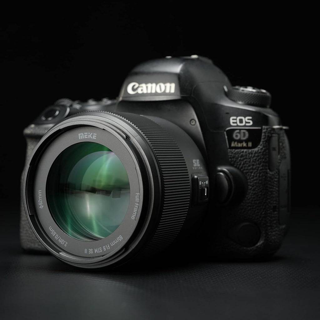 Meike 85mm f1.8 SE II Full Frame STM Auto Focus Telephoto Lens for Canon EOS EF Mount Digital SLR Cameras Compatible with Canon APS-C Bodies Such as 1D 5D3 5D4 6D 7D 70D 550D 80D
