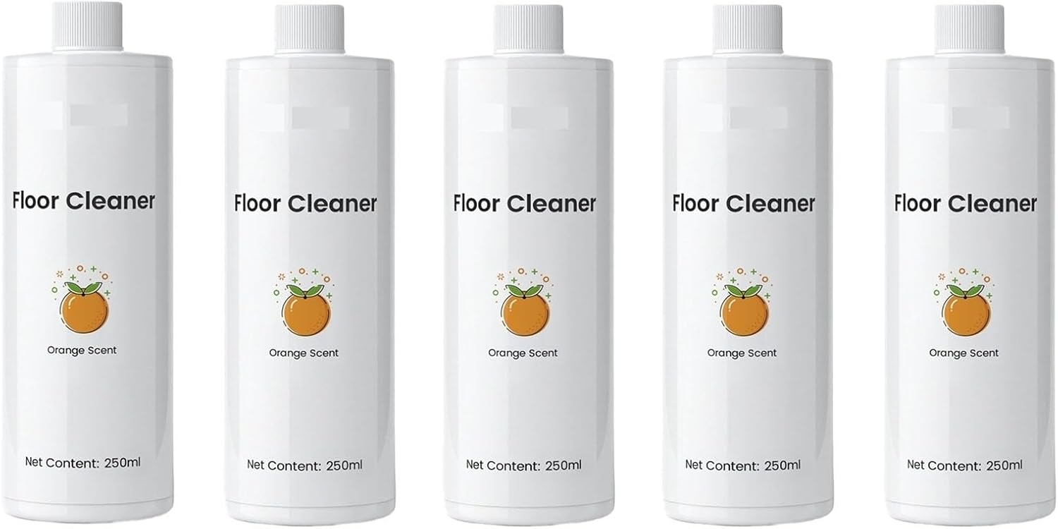 Compatible For Lefant,M3L M3 LS100 Sweeping Vacuum Cleaner Robot Tank Floor Cleaning Solution Liquid Replace Accessories 250ml(5pcs)