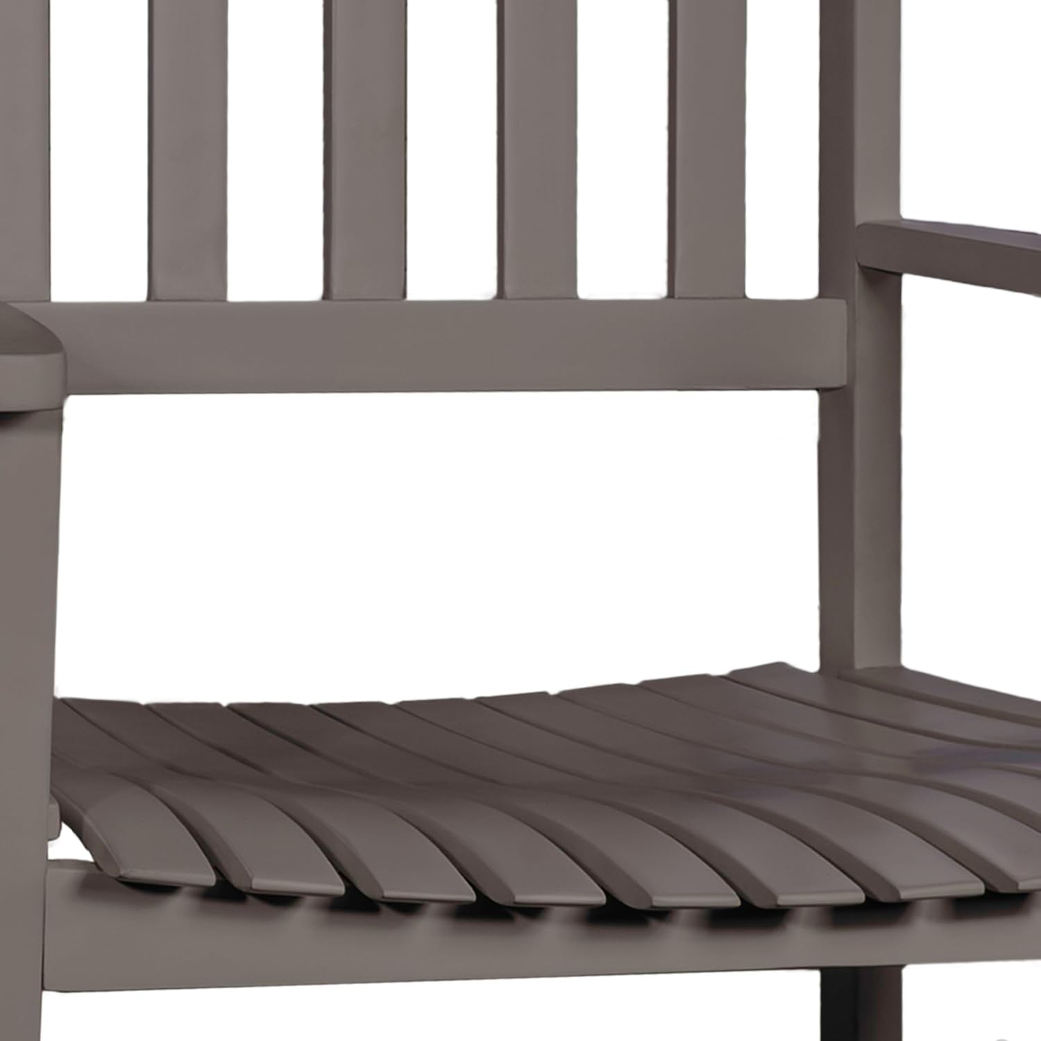 JONATHAN Y RCK300B Seagrove Farmhouse Classic Slat-Back 350-LBS Support Acacia Wood Outdoor Rocking Chair Traditional, Coastal, Cottage, Vintage, Shabby Chic, Gray Wash