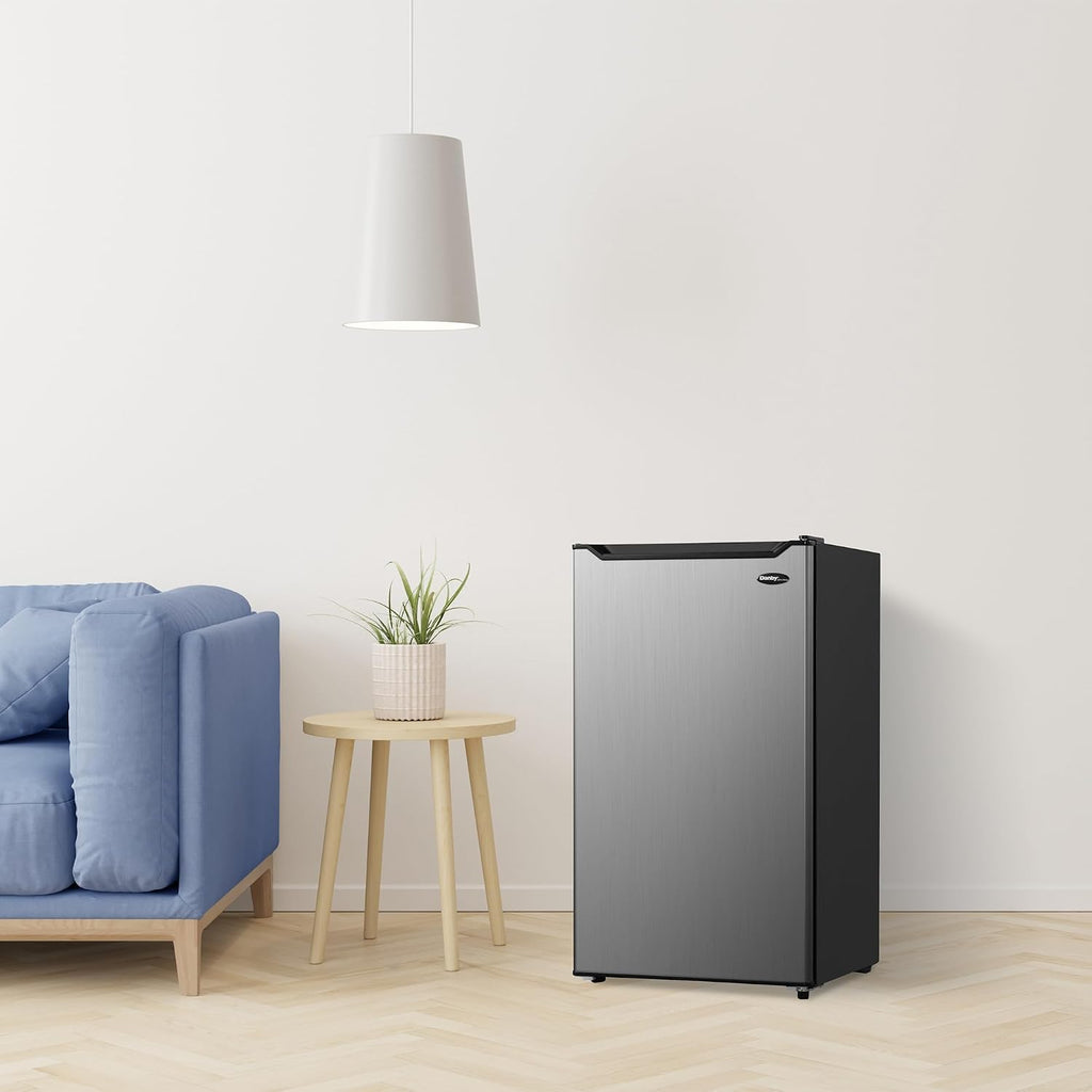 Danby DAR032B2SLM 3.2 cu. ft. Compact Fridge in Stainless Steel
