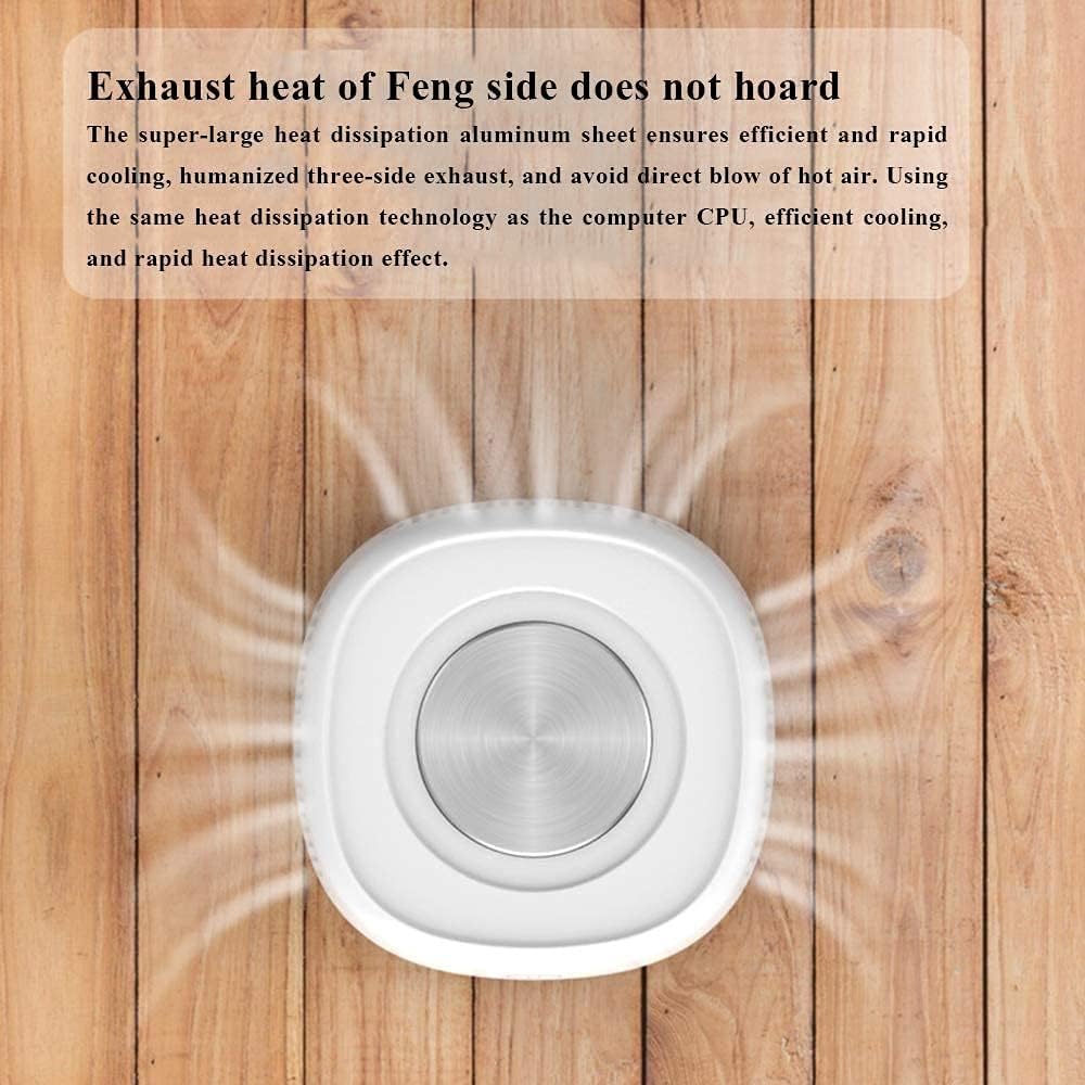 Electric Cooler Cup Cooler-Coffee Warmer Desktop Desk Cup Warmer with Automatic Shut Off Waterproof and Easy to Clean for Beer Beverage Can Ice Cream Coffee