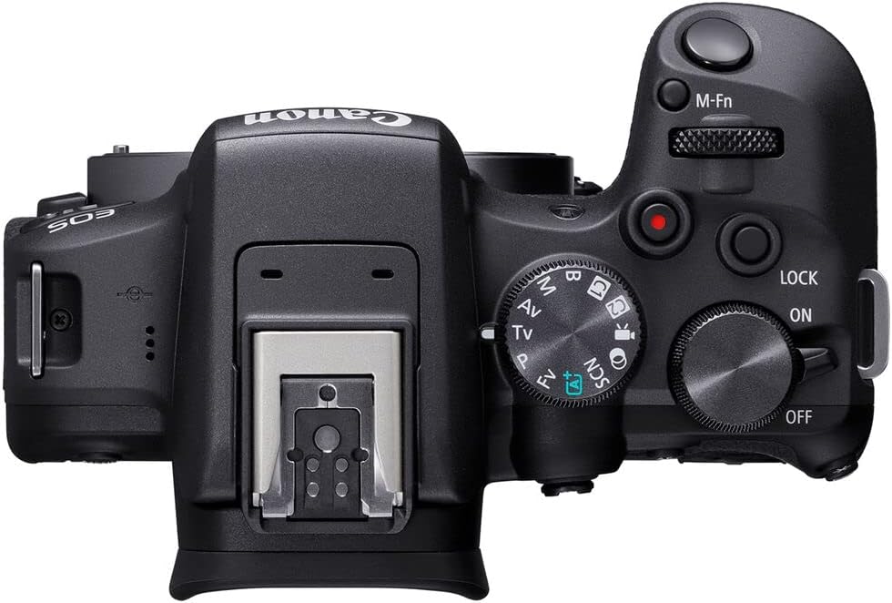 Canon EOS R10 Mirrorless Camera with RF-S 18-150mm Lens – 24.2MP APS-C Sensor, 4K 60p Video, Dual Pixel AF II, Compact Travel-Friendly Design (5331C016) + 64GB Memory Card + Shoulder Bag