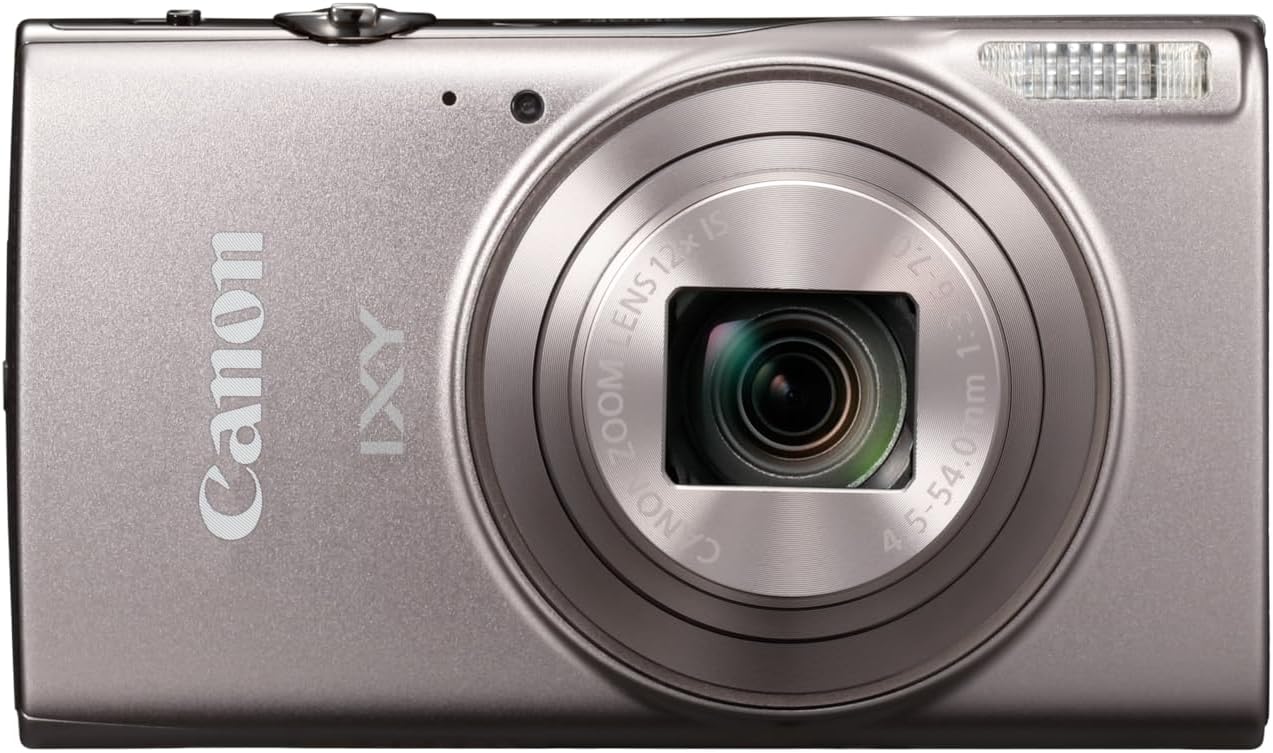 Canon Ixy 650 HS M/PowerShot ELPH 360 HS A (Silver) (International Model) (Renewed)