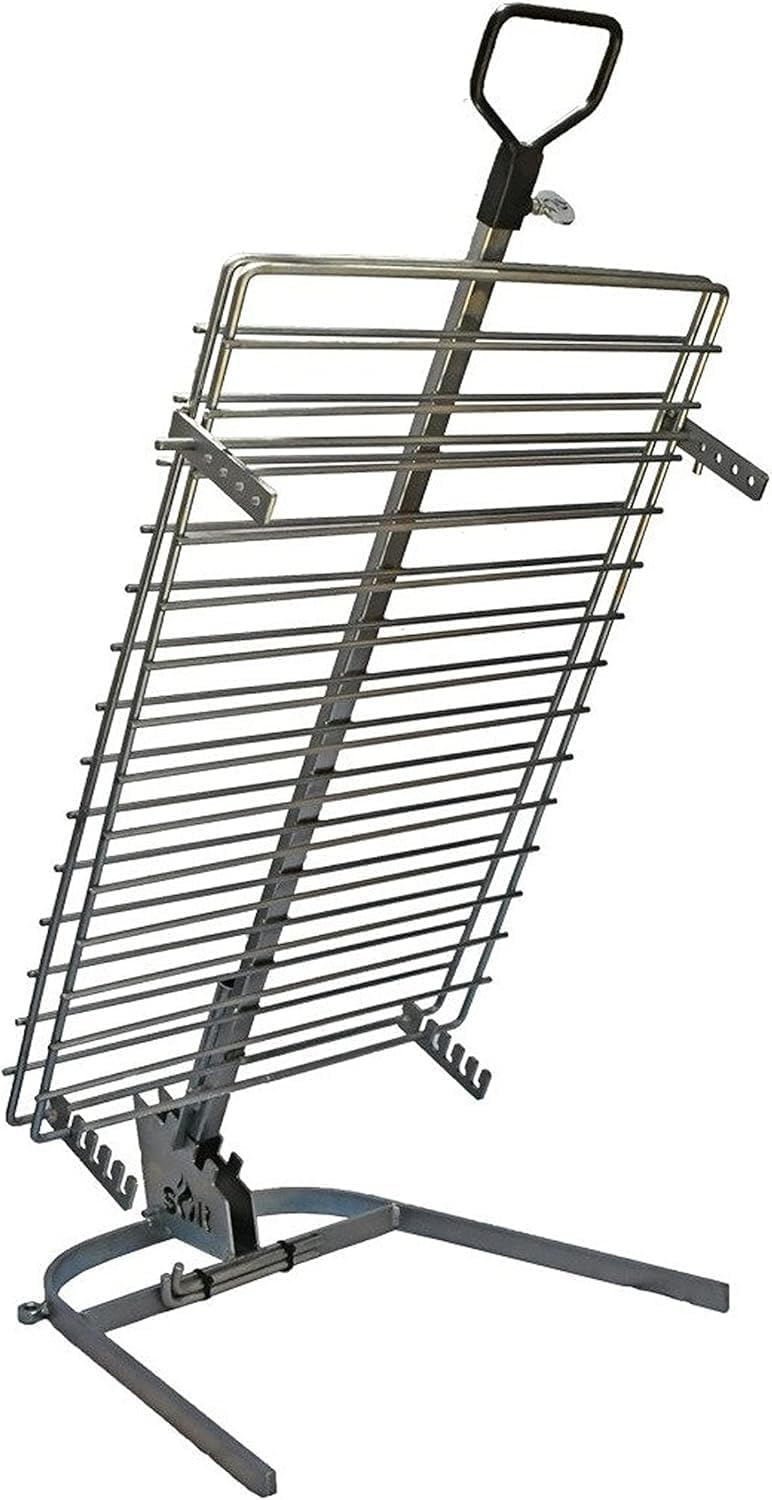 Heavy Argentinian grill/parrilla estaca bbq asado asador// - Premium Argentine Grill (18 x 12 in)