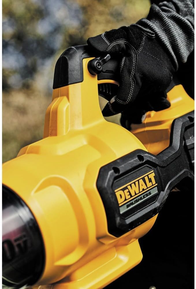 DEWALT 60V MAX* FLEXVOLT Leaf Blower, Cordless, Handheld, 125-MPH, 600-CFM, Tool Only (DCBL772B)