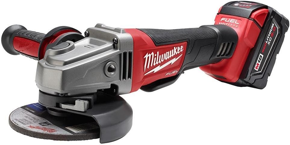Milwaukee 2896-26 M18 Fuel 18-Volt Lithium-Ion Brushless Cordless Combo Kit (6-Tool) with (2) 5.0 Ah Batteries, (1) Charger, (2) Tool Bags