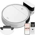 OKP Life Robot Vacuum and Mop Combo with 2500Pa Suction, Vacuum Robot Compatible with Alexa/APP/Wi-Fi, Self-Charging Super Mini Quiet Robotic Vacuum for Carpets and Hard Floors for Pet Owners