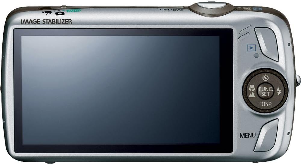Canon PowerShot SD980IS 12.1MP Digital Camera with 5x Ultra Wide Angle Optical Image Stabilized Zoom and 3-inch LCD (Silver)