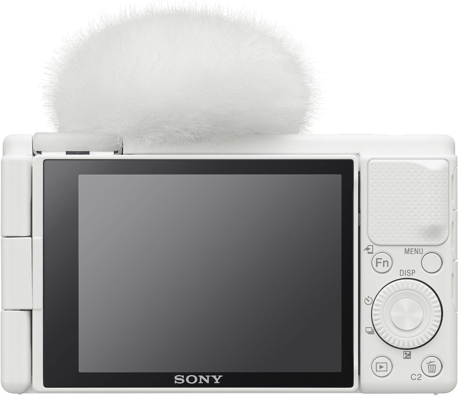 Sony ZV-1 Digital Camera (White) Shooting Grip Kit