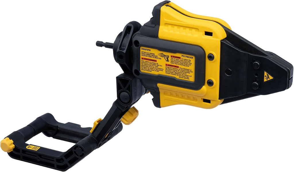 DEWALT IMPACT CONNECT PEX Pinch Clamp Attachment for Impact Driver, Plumbing Tool (DWAPXPIR)
