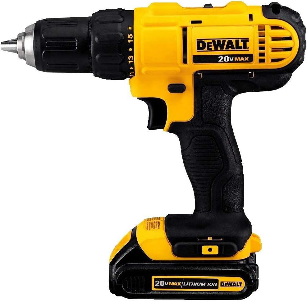 DEWALT 20V MAX Cordless Drill Impact Driver and LED Work Light Portable, Power Tool Combo Kit 3 Tool, 2 Batteries and Charger Included (DCK340C2)