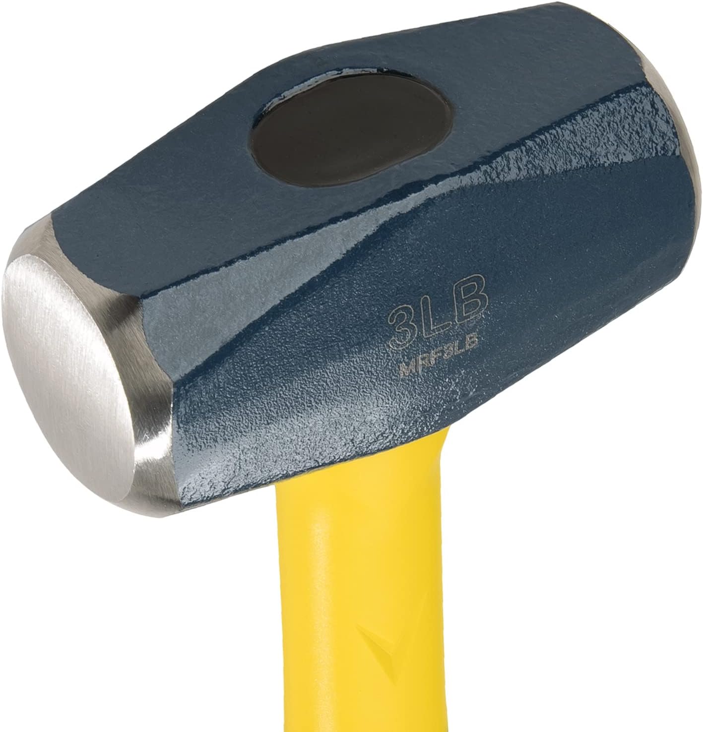 ESTWING Sure Strike Drilling/Crack Hammer - 3-Pound Sledge with Fiberglass Handle & No-Slip Cushion Grip - MRF3LB,(Pack of 12)