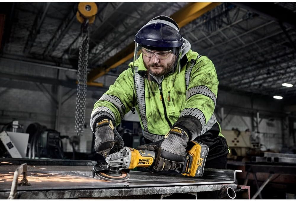 DEWALT 20V MAX* XR Brushless Cordless 4-1/2-5 in. Angle Grinder (Tool Only) (DCG410B)
