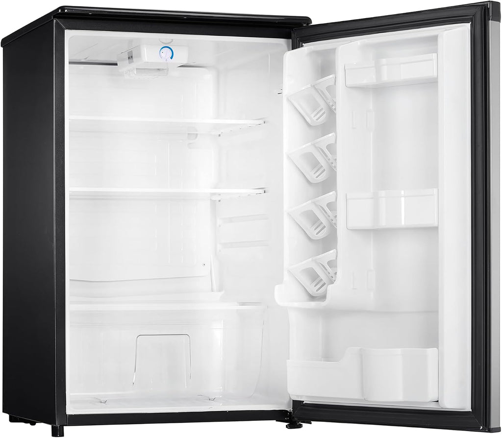 Danby DAR044A4BSLDD 4.4 cu. ft. Compact Fridge in Stainless Steel