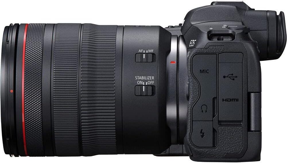 Canon EOS R5 Mirrorless Camera | 45MP Full Frame Sensor 8K Video | in-Body Image Stabilization and Dual Pixel AF for Hybrid Creators (4147C002) + Canon RF 70-200mm Lens + 64GB Card + Bag