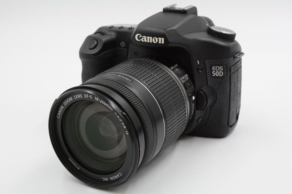 Canon EOS 50D 15.1MP Digital SLR Camera with EF-S 18-200mm f/3.5-5.6 IS Standard Zoom Lens