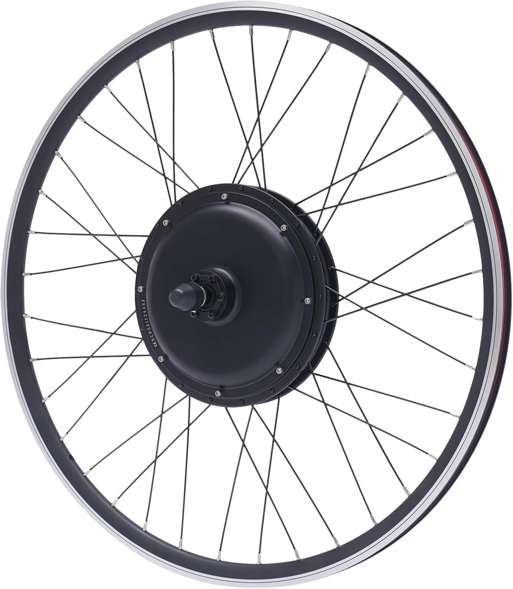 Electric Bike Conversion Kit, 48V 1000W 700C 28'/ 29' Front/Rear Wheel Electric Bicycle Hub Kit Dual Mode Controller w/LCD Display & PAS, 5-Speed Adjustment E-Bike Conversion Kit