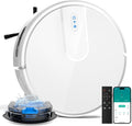 VIPSUN Robot Vacuum and Mop Cleaner with 4500Pa Suction, Advanced 3D Obstacle Avoidance, Next-Generation Smart APP & Voice Control Robotic Vacuum, Automatic Aspirdora for Pet Hair, Home Hard Floor
