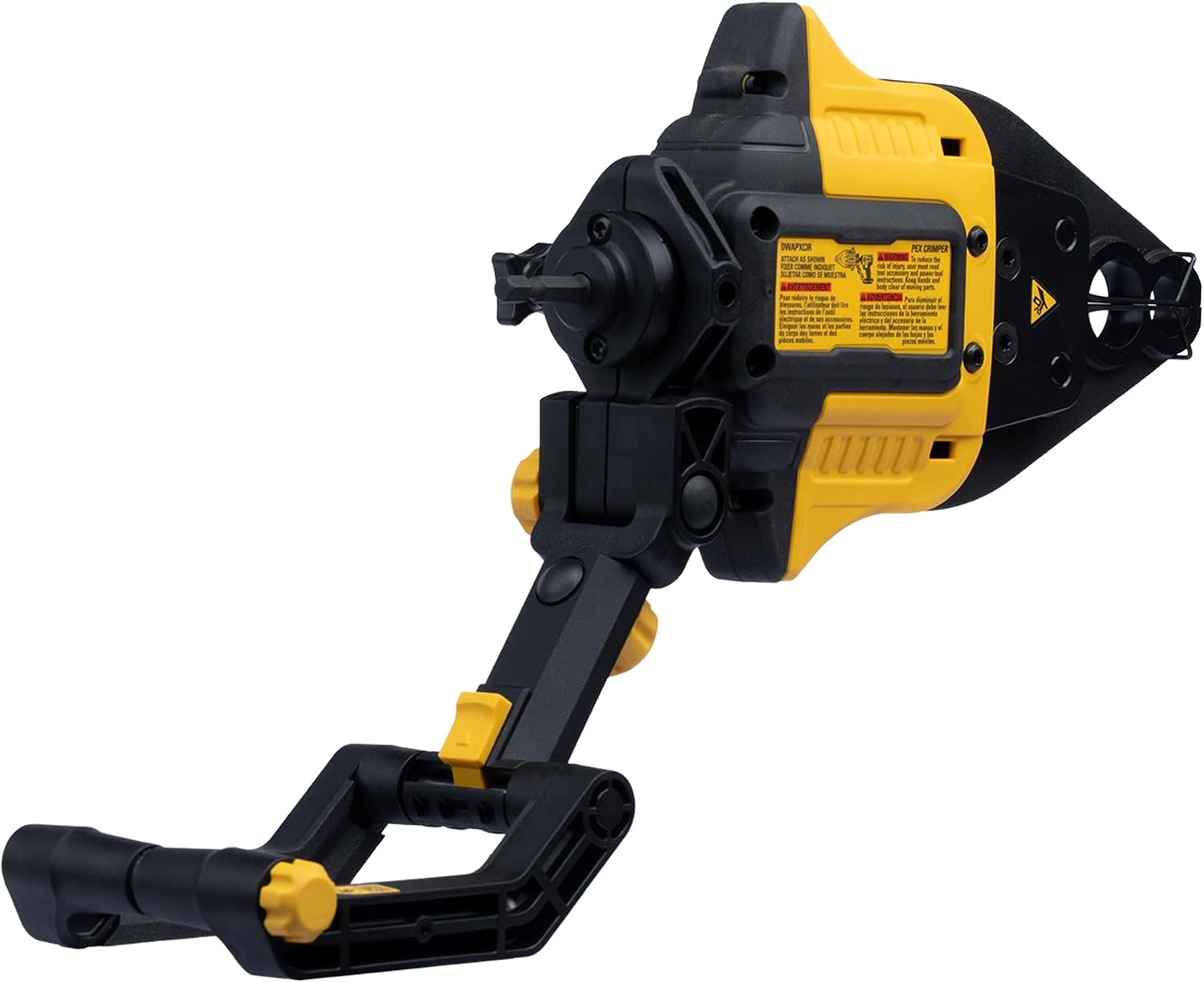 DEWALT IMPACT CONNECT PEX Crimp Ring Attachment for Impact Driver, Plumbing Tool (DWAPXCIR)