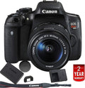 Canon EOS Rebel T6i Digital SLR with EF-S 18-55mm IS STM Lens - Wi-Fi Enabled (Renewed)