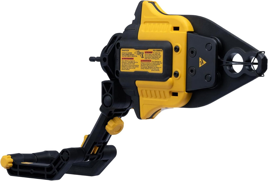 DEWALT IMPACT CONNECT PEX Crimp Ring Attachment for Impact Driver, Plumbing Tool (DWAPXCIR)