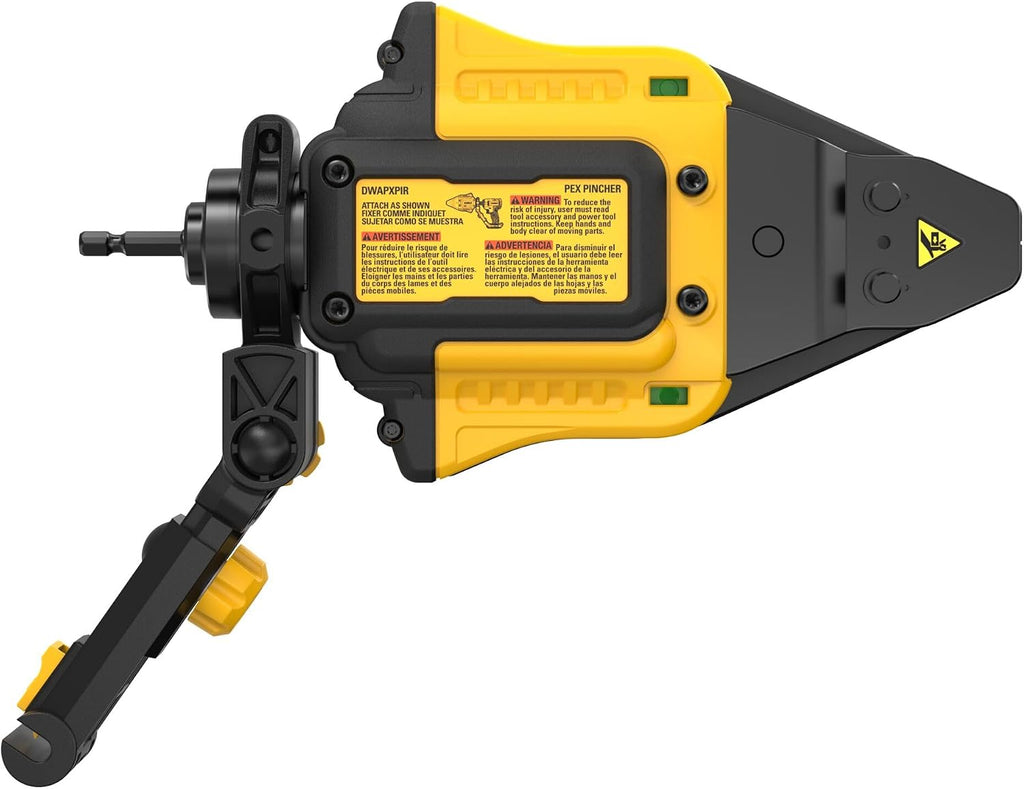 DEWALT IMPACT CONNECT PEX Pinch Clamp Attachment for Impact Driver, Plumbing Tool (DWAPXPIR)