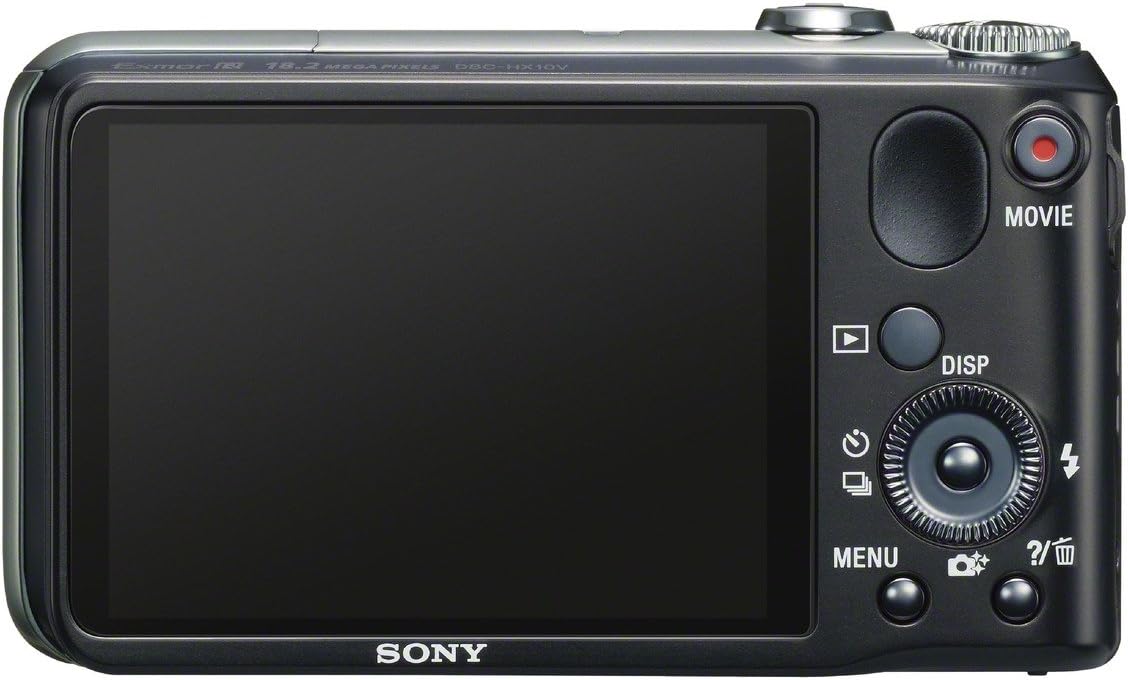 Sony Cyber-shot DSC-HX10V 18.2 MP Exmor R CMOS Digital Camera with 16x Optical Zoom and 3.0-inch LCD (Black) (2012 Model)