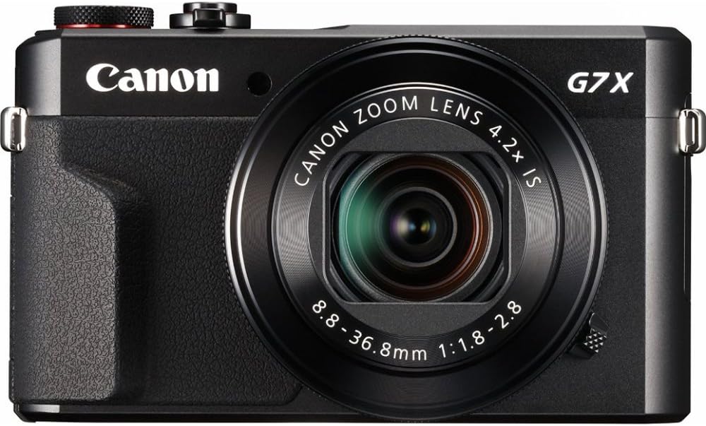 Canon PowerShot G7 X Mark II Digital Camera w/Accessory Bundle Includes Camera, Bag, 32GB SDHC Memory Card, Card Wallet + MORE