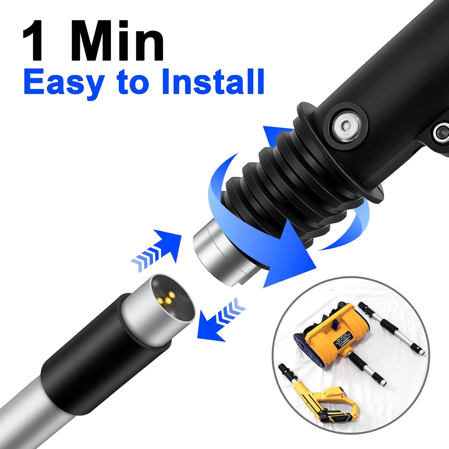 Cordless Snow Shovel Compatible for DeWalt 20V Battery with Brushless Motor, 12'' Cordless Snow Blower, Electric Snow Thrower,6.2' Clear Depth with Front Handle for Deck,Patio