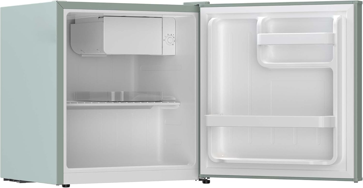 Frigidaire, 1.6 Cu. Ft. Retro Series Compact Refrigerator, Built-In Side Bottle Opener, Green