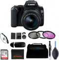 Canon EOS 250D (Rebel SL3) DSLR Camera w/ 18-55m DC Lens (w/Sunshine Photo Essentials Bundle)