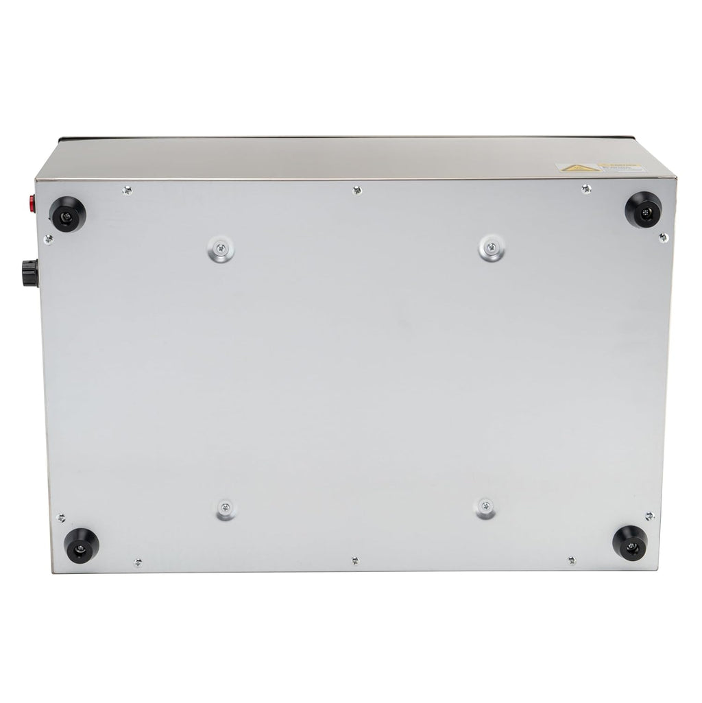 Winco FW-S500 Commercial Portable Steam Table Food Warmer 120V 1200W,Stainless Steel,Large