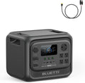 BLUETTI Elite 300 Portable Power Station with Solar Cable, 3014Wh LiFePO4 Battery Backup, 2400W Solar Generator (4800W Surge), 3kWh Compact Emergency RV Outdoor Power with TT-30 RV Port & 12V/30A DC