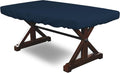 Covers & all Poker Table Cover 12 Oz Waterproof - 100% Weather Resistant Outdoor Game Table Cover with Elastic at 4 Sides (94' W x 44' D x 8' H Inches, Blue)