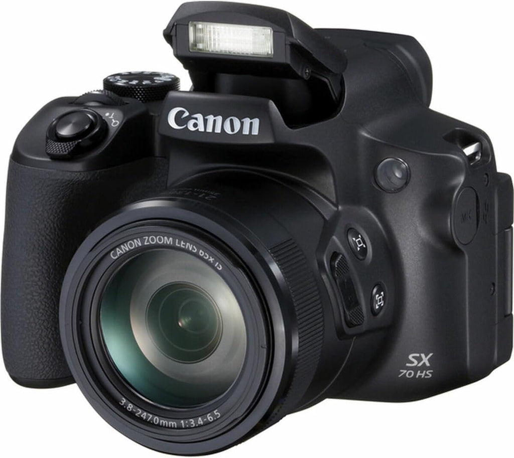 Canon PowerShot SX70 HS 1/2.3' Bridge Camera 20.3 MP CMOS 5184 x 3888 Pixels Black