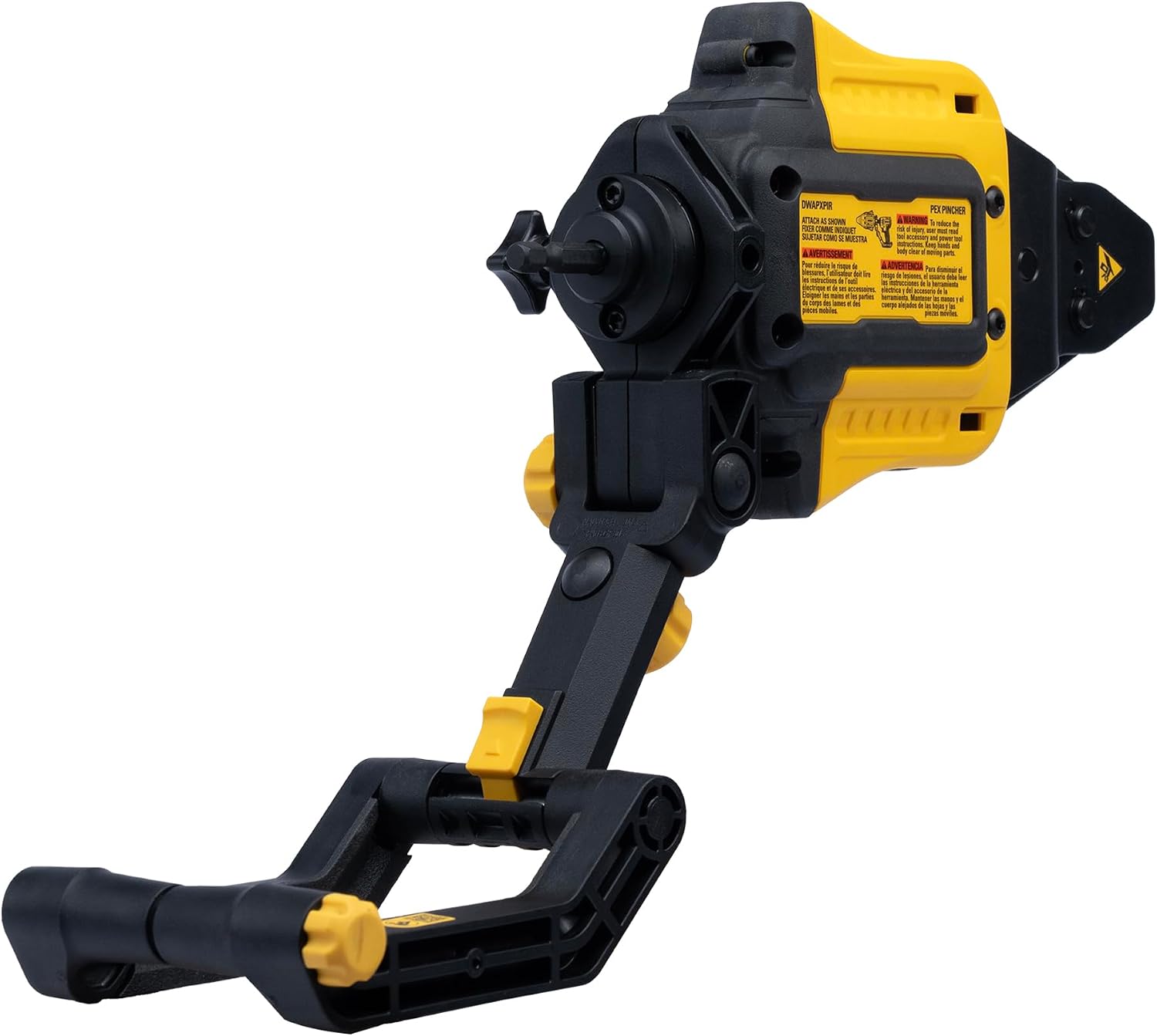 DEWALT IMPACT CONNECT PEX Pinch Clamp Attachment for Impact Driver, Plumbing Tool (DWAPXPIR)